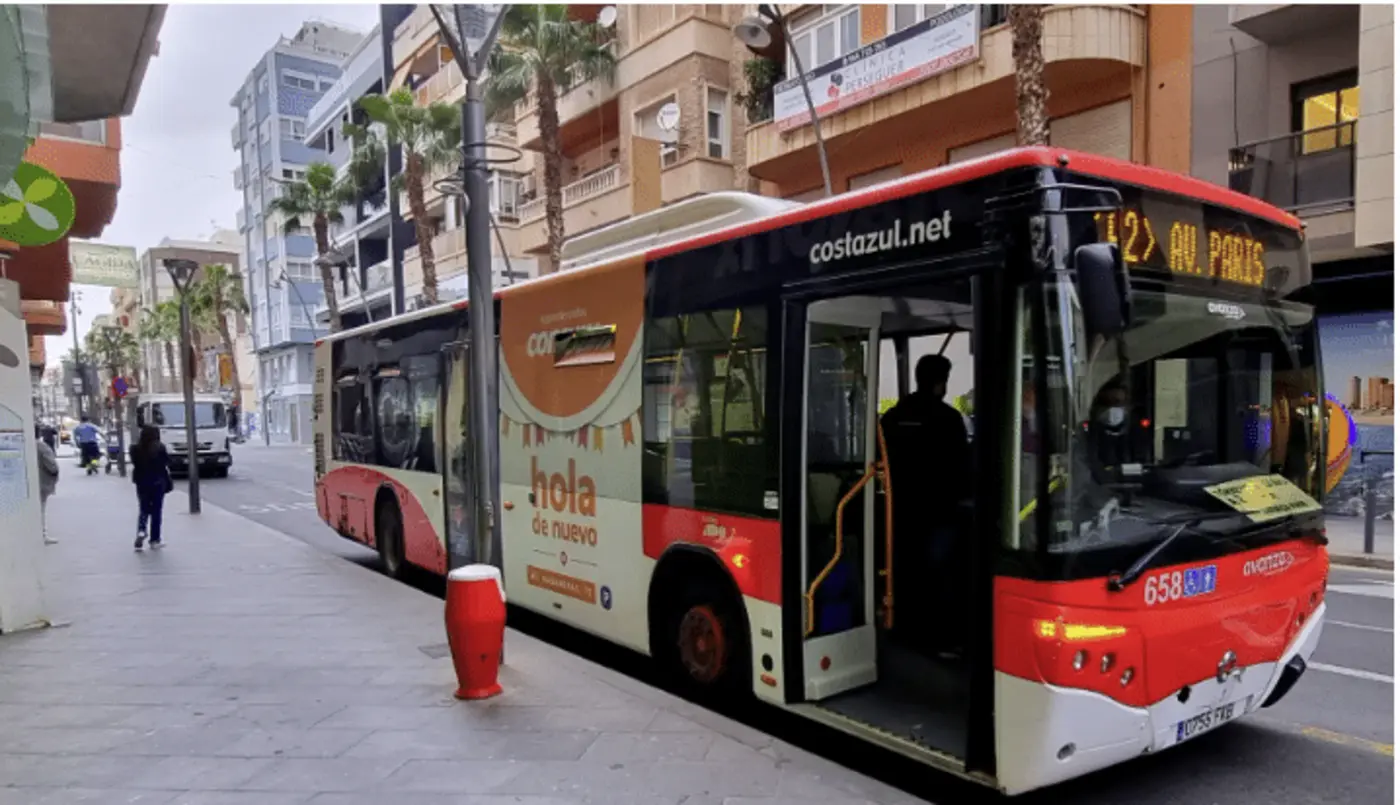 Se déplacer en bus à Torrevieja, transport pratique